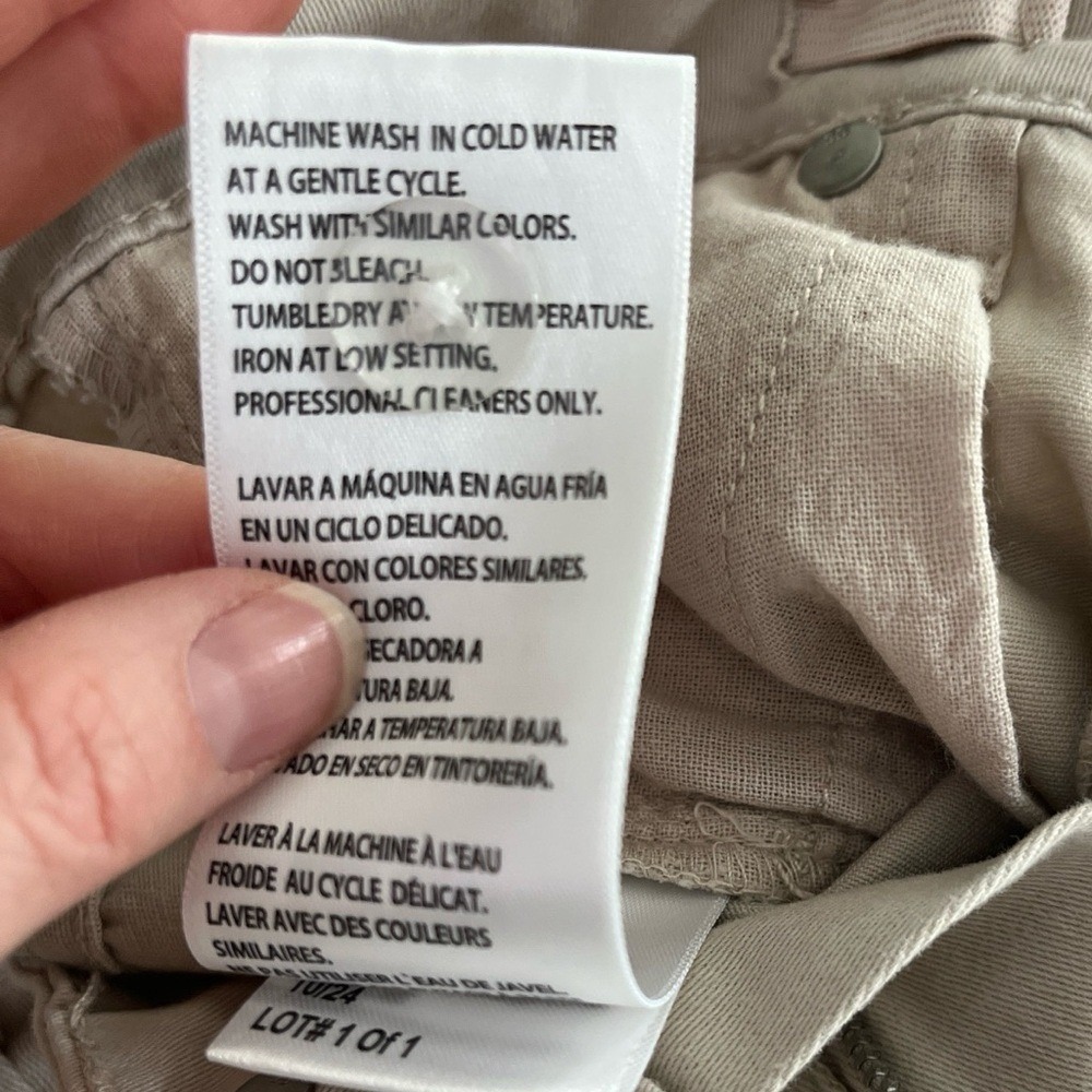 NWT Joe's Jeans Kids The Rad Skinny Fit Khaki Jean Pants | 14 (kids) - Picture 7 of 8